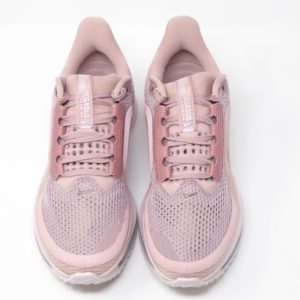 NEW Nike Womens Pegasus Premium Running Shoes Pink Metallic Rose Gold 8 - Picture 2 of 10
